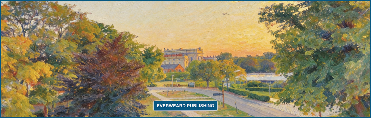 Sunset over Ludwigslust